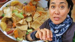 TASTY THENTHUK | TIBETAN STREET FOOD in NEPAL | Best  Foods of Boudha