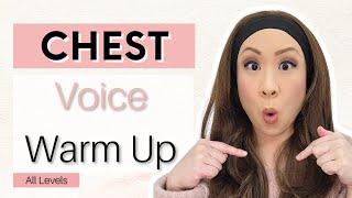 CHEST VOICE Vocal Warm Up for Female Singers