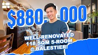 Singapore HDB | 101 Ah Hood Road | 5-Room HDB | $880,000 | bleubricks By PLB | Melvin Chan