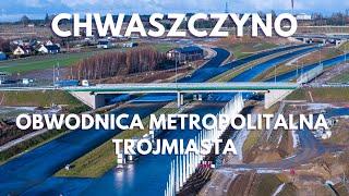 Obwodnica Metropolitalna Trójmiasta - Węzeł Chwaszczyno 23.11.2024 | OMT | 4K | dji air3s | dron