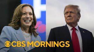 Harris and Trump campaign through battleground states with six weeks until election