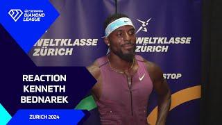 2024 Zurich: Interview With Kenneth Bednarek (men's 200m) - Wanda Diamond League