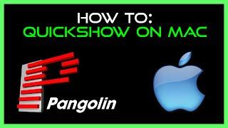 How to use Quickshow laser control software on Mac