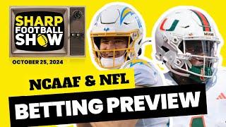 NFL & College Football Bets | Warren Sharp, Ryan McCrystal & Pam Maldonado | Sharp Football Show