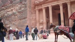 The UNESCO World Heritage Site of Petra - Jordan, Middle East