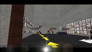 A 24/7 Simulated Retail Work Environment Beyond the Stage