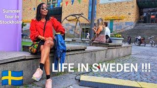 LIFE IN SWEDEN!!! Summer Tour In Stockholm!!!