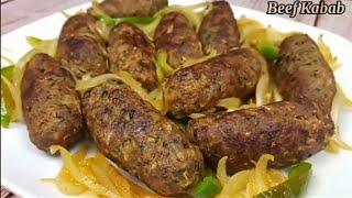 Chat Patty Beef Kebab | Tender & Juicy Kabab By Samar's Kitchen