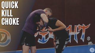 Quick Choke from Snapdown - Fit to Fight® Fix