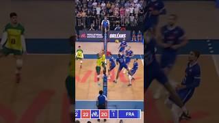 Crazy spike by Stephen Boyer  #epicvolleyball #volleyballworld #volleyball