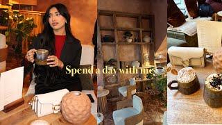 SPEND A DAY WITH ME | CAFE + FOOD + PR HAUL | HUMNA NAEEM️