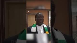 Mnangagwa speaking on the appointment of General Valerio Sibanda to Zanu PF politburo | Zimbabwe