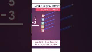 Subtraction || Single Digit Subtraction