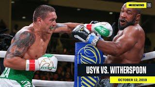 FULL FIGHT | Alexander Usyk vs. Chazz Witherspoon (DAZN REWIND)