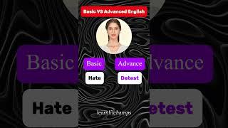 Basic vs Advanced English Vocabulary | Upgrade Your English in Minutes!