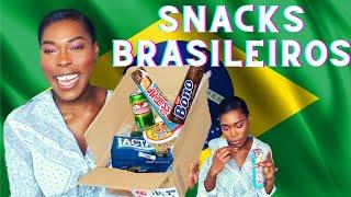 TRYING BRAZILIAN SNACKS FOR THE FIRST TIME | With Adwoa Lee