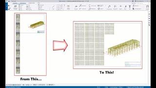 Template Columns in Tekla Structures