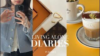 KOREA DIARIES: LIVING ALONE, WORKING DAYS, LOUIS VUITON KEY POUCH