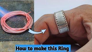 Silver Ring Making Process | Pure 100% Silver Handmade Jewelry/gold Smith Luke