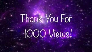 some photo I made for 1000 views in total on my channel (Thank You!)