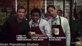 every troy and abed in the morning jingle (community compilation)