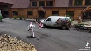 Fourth of July Ready on Lydia Mountain #onewheel
