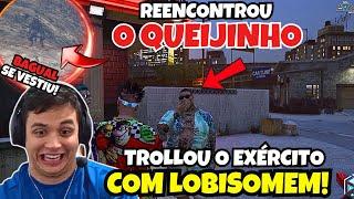 TROLLAGEM!  PAULINHO REENCONTROU QUEIJINHO E TROLLOU O EXÉRCITO!