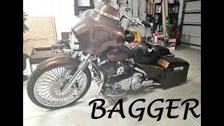 My New Toy. Harley Street Glide Bagger