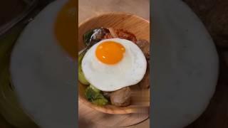 This always turn me ON! Runny yolk   is one Happy food i eat! #shorts #egg #food #viralvideo