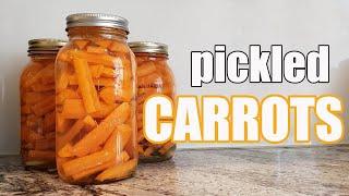 Pickled Carrots - Easy, Tasty & Always Crunchy