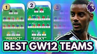 GW12: TOP 10 FPL TEAMS! | Ranking The BEST Wildcard Drafts for Gameweek 12 ⭐ | FPL 2024-25