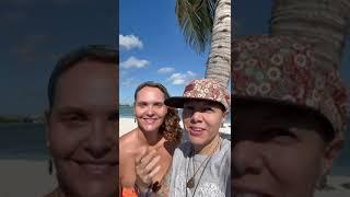 Namaste Yoga Aruba introduces the founders Marisela & Eline at Surfside Beach Aruba.