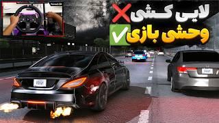 لایی کشی مرگبار با الهه زیبایی  داخل شلوغ ترین ترافیک ممکن | Assetto corsa gameplay