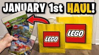 MY January 1st 2025 LEGO Store & Polybags Haul