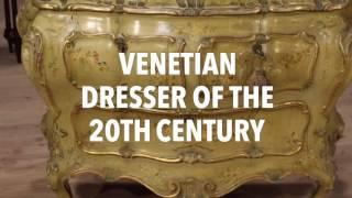 Venetian dresser of the twentieth century