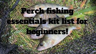 What do I need to start perch lure fishing? Complete kit list!