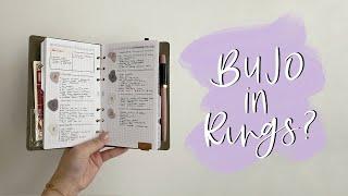 Bullet Journaling in a Ring Planner? | How I use my Plotter Bible / Personal as a BuJo