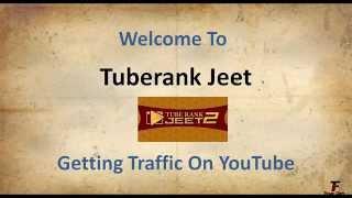 Getting Traffic on YouTube - Tuberank Jeet Webinar