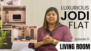 Luxurious 2BHK + 1BHK Jodi Flat Interior Design | Modern Home Makeover | Space-Saving Interior Ideas