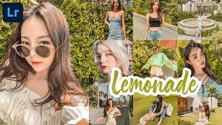 Lemonade Preset | Lightroom Mobile Presets Free DNG & XMP | Lightroom Presets Tutorial 2020