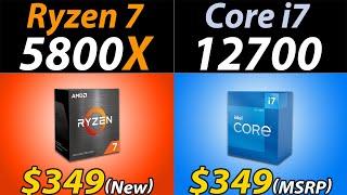 R7 5800X vs. i7-12700 | How Much Performance Difference?