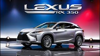 Lexus RX 350 is the Ultimate Luxury SUV: Design, Performance, and Tech Review!