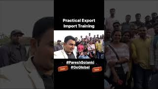 Export import practical Training, practical Port and Cold storage visit with Paresh Solanki