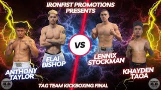 Tag Team Kickboxing Final | Full Fight | International Charity Fight Night - Ironfist Promotions