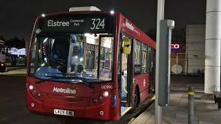 Metroline DE998 LK09ENL Bus Route 324 | ADL Enviro 200 Allison Euro 4