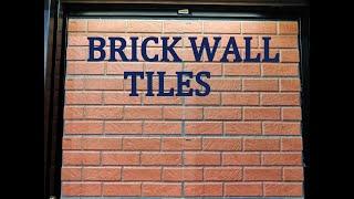 MULTI COLOURED BRICK WALL TILES  | OUTDOOR WALL CLADDING TILES-8939831284