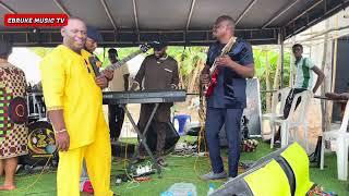 Live performance with EVANG AYOBOR AKEGOR