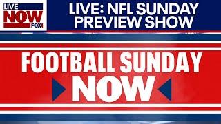 FOOTBALL SUNDAY NOW: NFL wild-card weekend, road to the Super Bowl, top NFL headlines & more