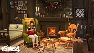 Cabin for Christmas  | Sims 4 Building | No CC