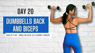 Back and Biceps Workout at Home | Unleash Your Strength | Episode 20 #strengthtraining